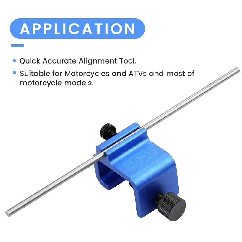 PEATOVIE Chain Alignment Tool Suitable for Motorcycles and ATVs, Quick Accurate Alignment Tool - Image 2
